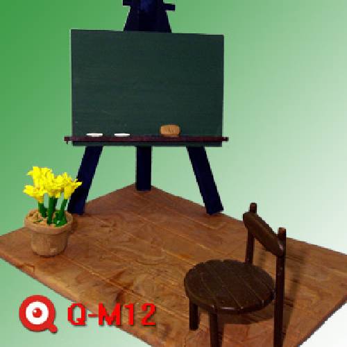 Q-M12-教室黑板場景